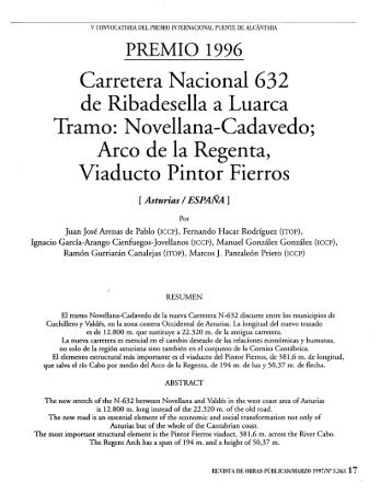 Artículo a texto completo en formato PDF - Revista de Obras Públicas