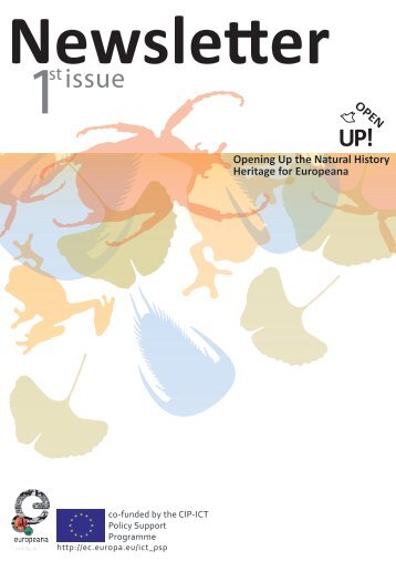 1stissue - Opening up the Natural History Heritage for Europeana