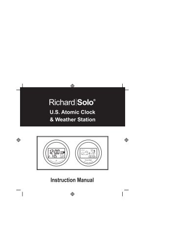 Instruction Manual - Richard Solo