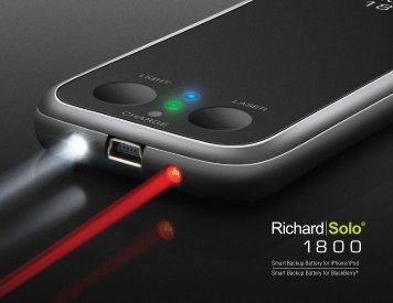 Smart Backup Battery for BlackBerry® - Richard Solo