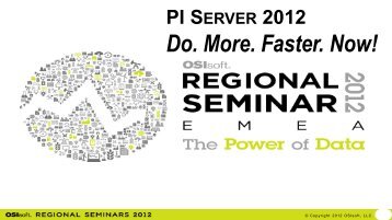 pi server 2012 - OSIsoft