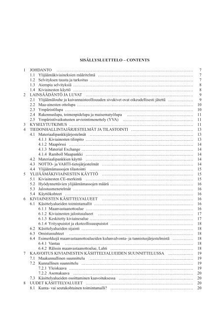 Tutkimusraportti 177 - arkisto.gsf.fi - Geologian tutkimuskeskus