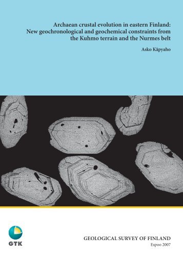 Archaean crustal evolution in eastern Finland: New ... - Doria