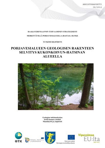 pohjavesialueen geologisen rakenteen selvitys kukonkoivun ...