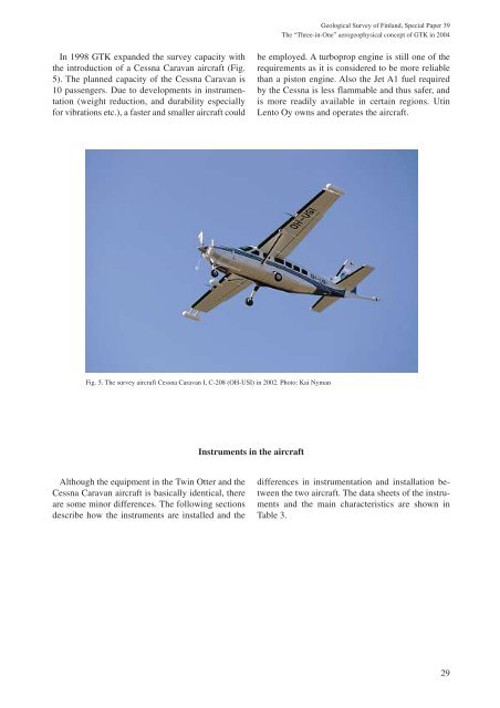 Aerogeophysics in Finland 1972-2004 - arkisto.gsf.fi - Geologian ...