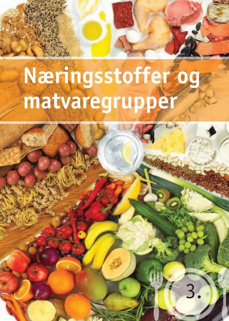 Næringsstoffer og matvaregrupper (pdf) - Helsedirektoratet