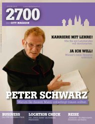 PETER SCHWARZ - das City Magazin