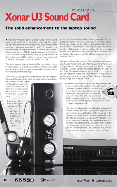 Tech4MEN magazine 01 full version