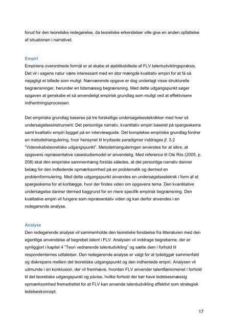 Talentudvikling i Flyvevåbnet.pdf - Forsvarskommandoen