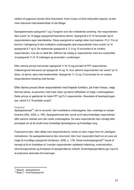 Talentudvikling i Flyvevåbnet.pdf - Forsvarskommandoen