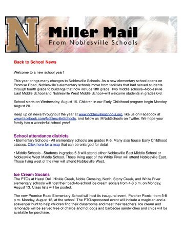 August 6, 2012 - Noblesville Schools