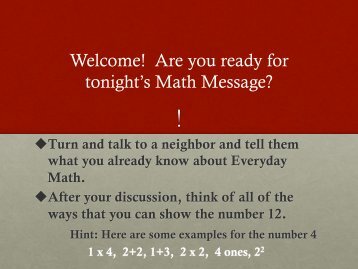 Everyday Math PDF 3-5 - Noblesville Schools