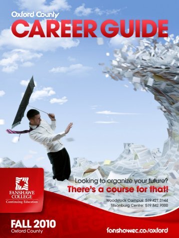 How To Read Your Course Guide - Fanshawe College