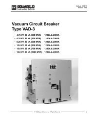 Vacuum Circuit Breaker - Schneider Electric