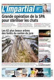 Les 62 plus beaux arbres des forêts du canton du Jura