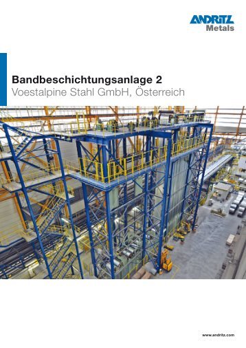 Bandbeschichtungsanlage 2 Voestalpine Stahl GmbH, Österreich