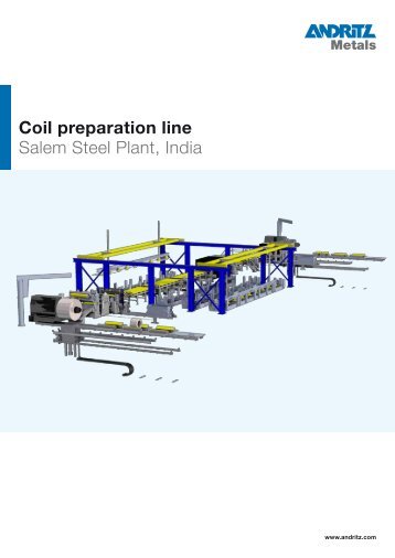 Coil preparation line Salem Steel Plant, India