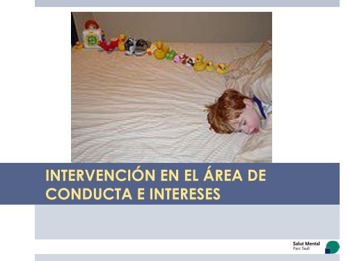 INTERVENCIÓN PRECOZ EN NIÑOS CON TRASTORNOS ... - Aetapi