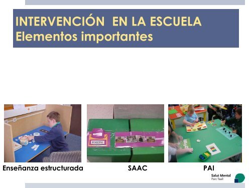 INTERVENCIÓN PRECOZ EN NIÑOS CON TRASTORNOS ... - Aetapi