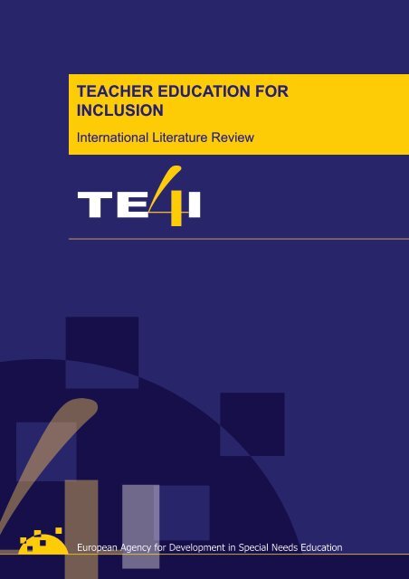 TEACHER EDUCATION FOR INCLUSION - Aetapi