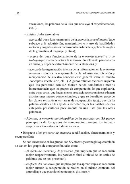 Síndrome de Asperger: Una guía para los profesionales - Aetapi