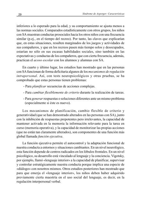 Síndrome de Asperger: Una guía para los profesionales - Aetapi