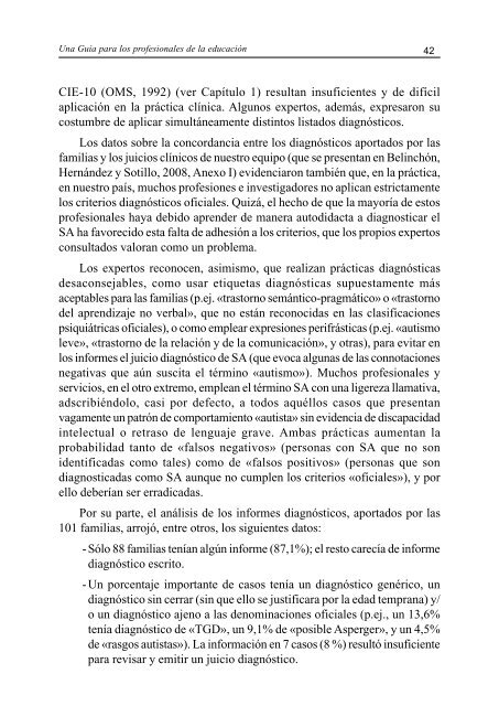 Síndrome de Asperger: Una guía para los profesionales - Aetapi