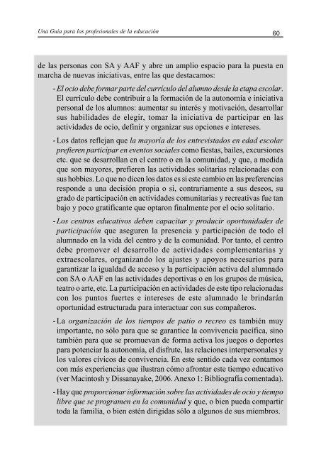 Síndrome de Asperger: Una guía para los profesionales - Aetapi