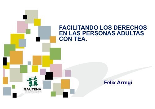 Facilitando los derechos en las personas adultas con - Aetapi