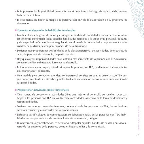 Senda hacia la participación - Asociación Autismo Málaga