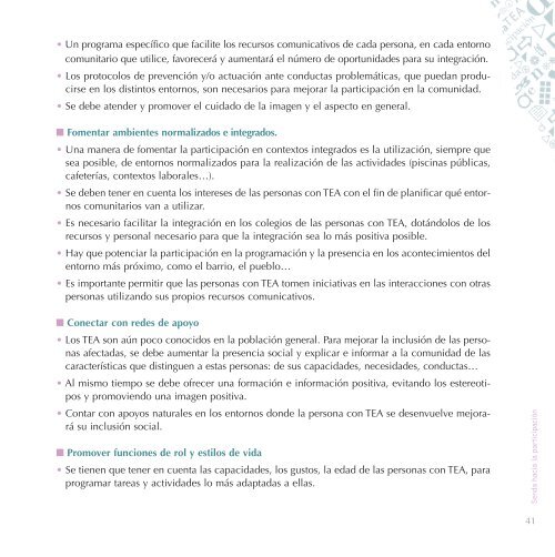 Senda hacia la participación - Asociación Autismo Málaga