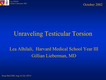 Unraveling Testicular Torsion - Lieberman's eRadiology Learning ...