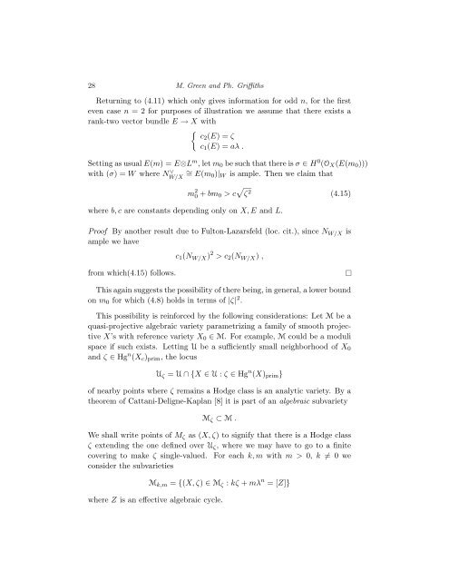 4 Algebraic Cycles and Singularities of Normal Functions