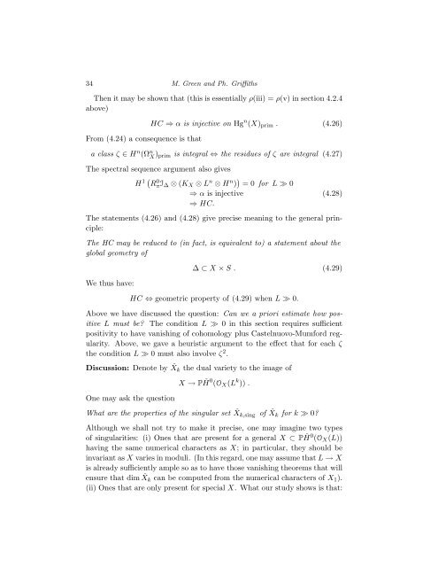 4 Algebraic Cycles and Singularities of Normal Functions