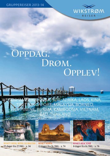 Oppdag. Drøm. Opplev!