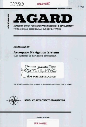 Aerospace Navigation Systems - NATO Research & Technology ...