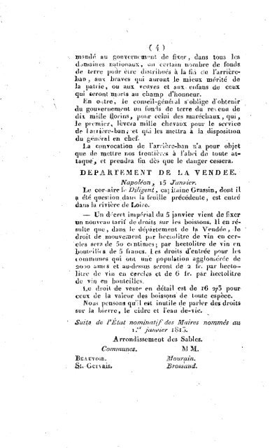 JOURNAL - Archives de Vendée