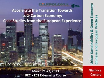 Gianluca Cassulo-Accelerate the Transition Towards Low Carbon ...