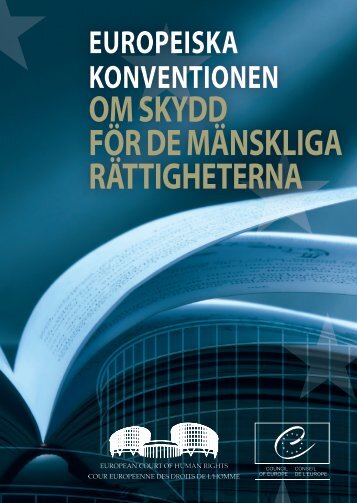 europeiska konventionen om skydd för de mänskliga rättigheterna