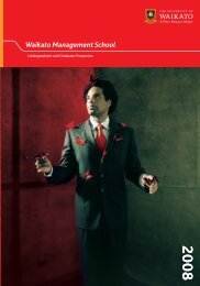2008 Undergraduate & Graduate Prospectus - PDF - Waikato ...