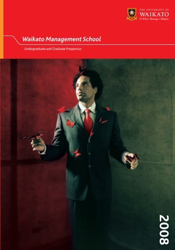 2008 Undergraduate & Graduate Prospectus - PDF - Waikato ...