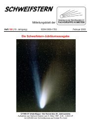 Schweifstern Nr. 100 - Fachgruppe Kometen