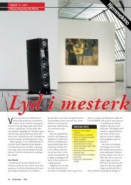 Lyd i mesterklassen - Vienna Acoustics