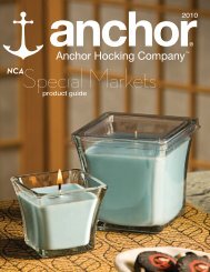 product guide 2010 - Anchor Hocking