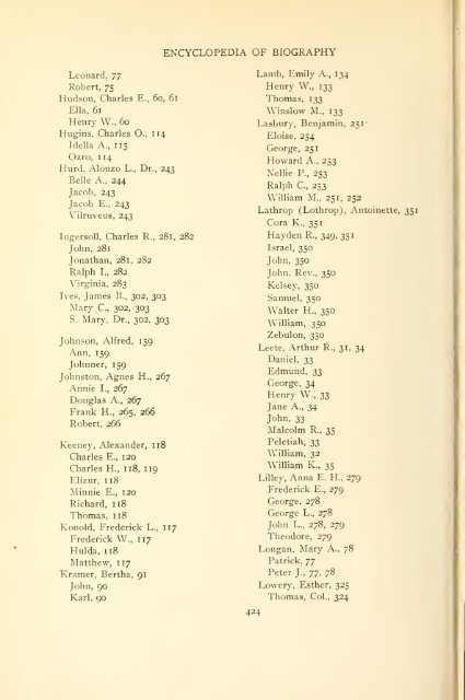 Encyclopedia of Connecticut biography, genealogical-memorial ...