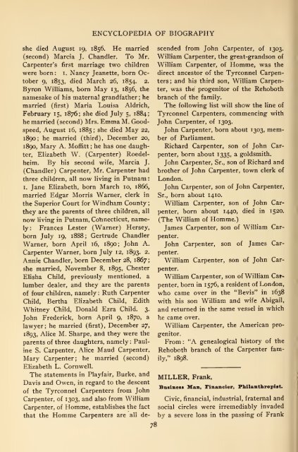 Encyclopedia of Connecticut biography, genealogical-memorial ...