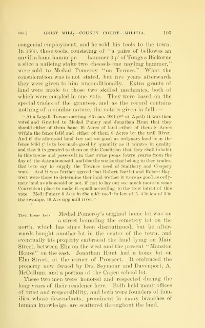 History of Northampton, Massachusetts, from its settlement in 1654;