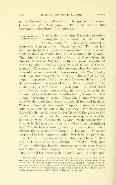 History of Northampton, Massachusetts, from its settlement in 1654;