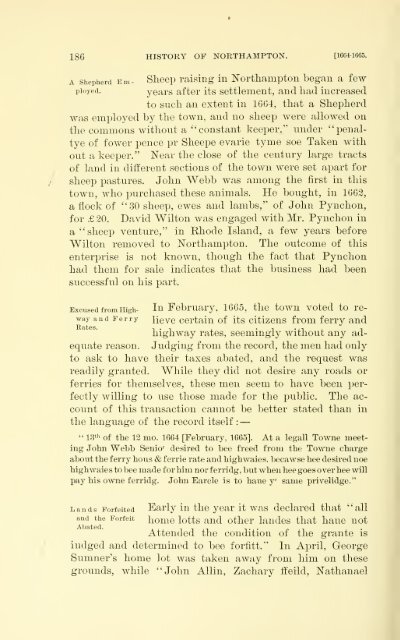 History of Northampton, Massachusetts, from its settlement in 1654;