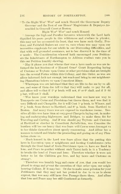 History of Northampton, Massachusetts, from its settlement in 1654;